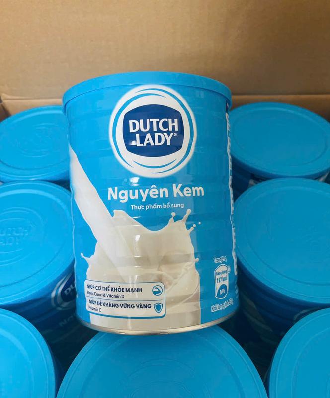 Sữa nguyên kem Dutch Lady lon 850g bổ sung dinh dưỡng