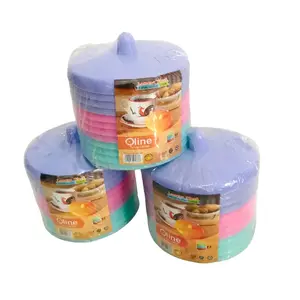 Tutup Gelas Merk Olivia 1 Pack 12 Pcs Tebal