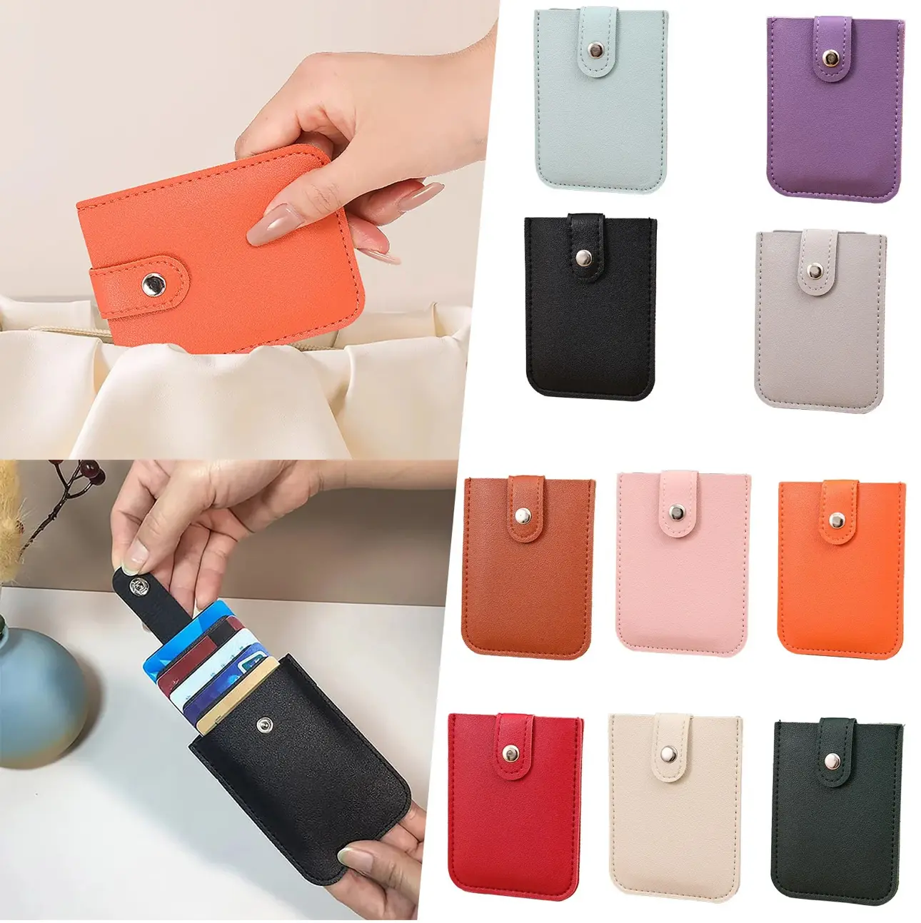 Card Holder Tarik 5 kartu Dompet kartu 5in1 Premium Pouch Kartu Hampers Card Holder 5pcs Card Wallet