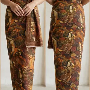 kamen katun rayon paris merek 3D premium