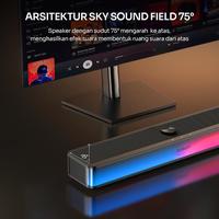 Gambar ROBOT RB280 Speaker Soundbar Komputer Desktop Wireless Bluetooth 6.0 Musik Full RGB 7 Mode Lampu Stereo Extra Bass Daya 20W Tahan Up to 8 Jam Micro SD AUX USB Flashdisk - Garansi Resmi 1 Tahun dari bestdeal_NEW Kota Administrasi Jakarta Pusat 5 Tokopedia