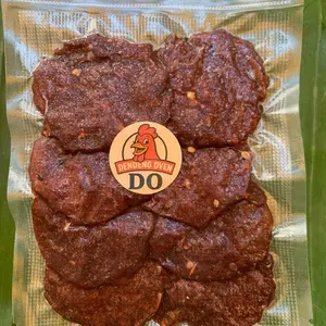 Dendeng Ayam Oven - Tanpa Pengawet, Halal, Bahan Alami, Rasa Gurih-Manis, Cocok untuk Camilan Sehat Keluarga Food Cemilan Snack
