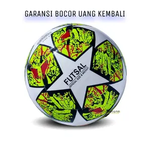 Futsal Bola Champions Size 4 Jahit Top Training Match Outdoor Ball