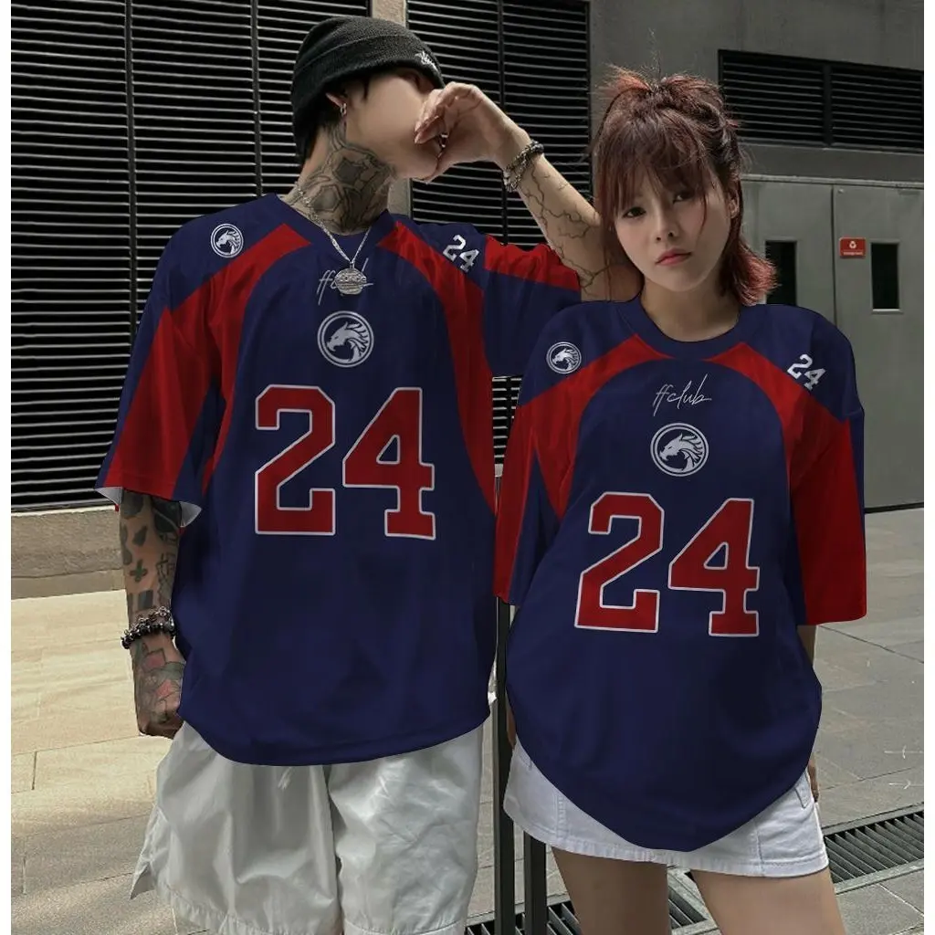 Only 1 piece 24 Size Couple's Jersey 3d Digital Print Unisex Men's Clothing Summer Casual Short Sleeved Loose Oversized T-Shirt Street Harajuku Tops Tees (In Stock)