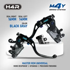 Master Rem H4R M4Y Kanan Kiri Universal CNC 16mm – Handle Rem Motor Matic & Bebek Handle Kopling