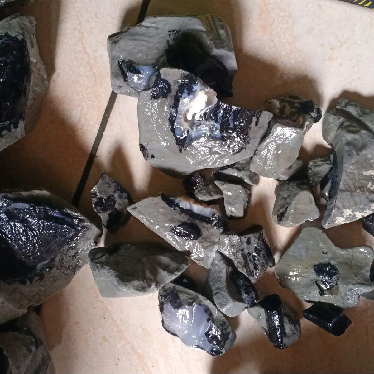 bahan kalimaya black opal sempur ranting