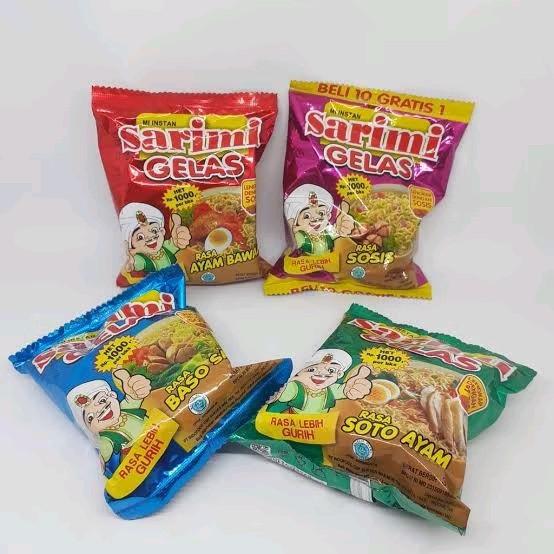 Sarimi Mie Gelas renceng isi 10 0