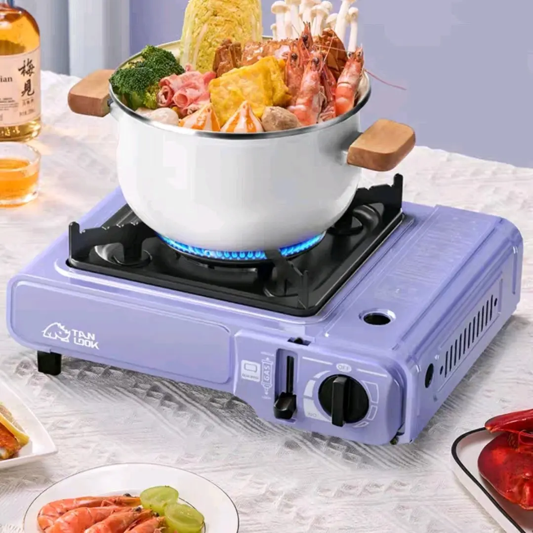 Household Portable Gas Stove Cannister Outdoor Indoor