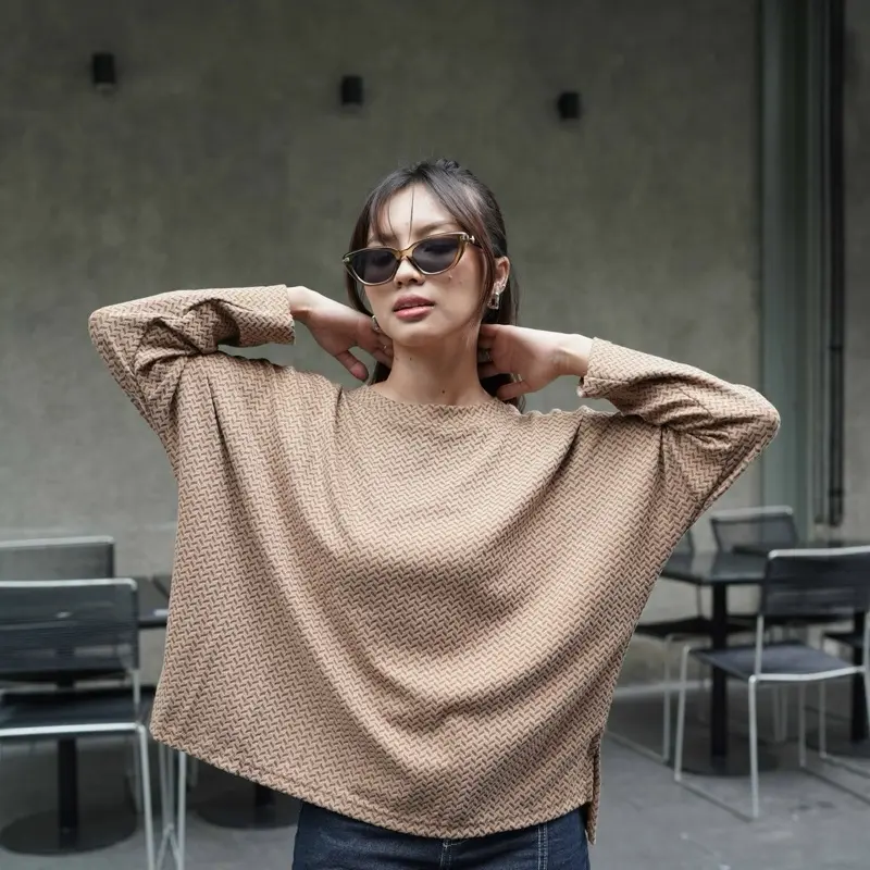 Alaska Knit Atasan Casual Oversize by Monicathelabel_ 3