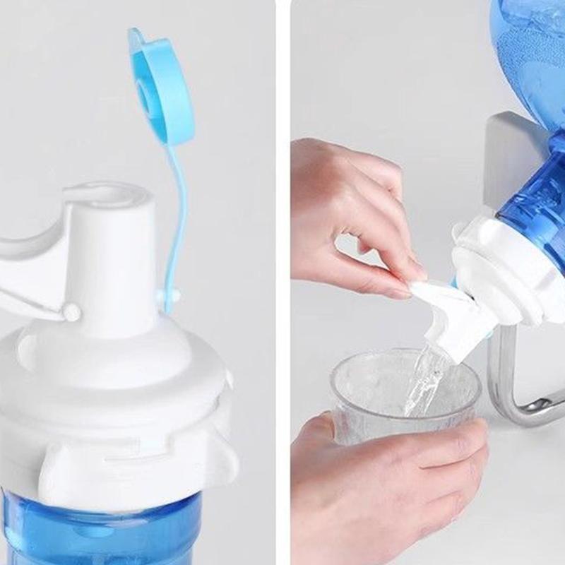 Product Introduction of Van máy lọc nước, van máy lọc bình nước, vòi chai nắp bình nước, vòi nhựa có thể tái sử dụng, với vòi hoa sen chống bụi, thích hợp cho chai Uống Nước hàng đầu vương miện không có ren 55mm 14