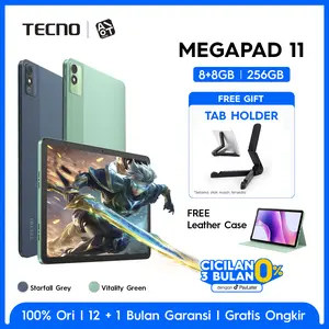 TECNO MEGAPAD 11 - 8+8GB*/256GB, 11inch Ultra Screen, Eye Care Mode, Sim Card + T-Flash, 8000mAh, 18W Fast Charging, MediaTek Helio G99, Android 14