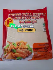 IP Kulit Lumpia / Spring Roll Pastry 6 Inch 250 gr