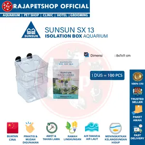 SUNSUN SX-13 / SX-14 / SX-14D ISOLATION BOX BREEDING BOX KARANTINA IKAN BUDIDAYA IKAN