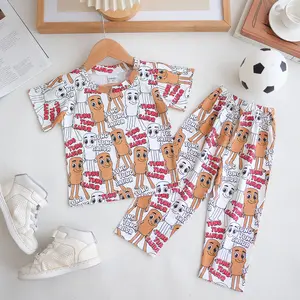 Owlet - setelan anak laki laki / piyama anak bergambar / piyama panjang / baju tidur anak / setelan motif / setelan motif karakter  Fashion Pakaian