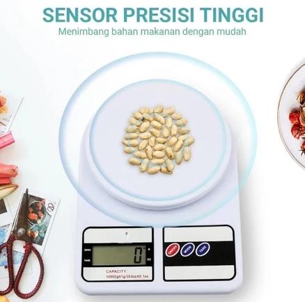 Timbangan Dapur Digital F-111 5kg / Electronic Portable Kitchen Scale 2