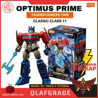 Gambar Blokees Optimus Prime TRANSFORMERS One Classic Class 11 - model kit action figure mainan robot dari Wahkhilaf Kota Surabaya 1 Tokopedia