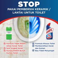 Gambar Harpic Powerplus 10X Advanced (5 Pcs)- 750ml (Pembersih Toilet & Kamar Mandi Cair Untuk Menghilangkan Noda & Kerak Membandel) dari Harpic Indonesia Store Kota Administrasi Jakarta Timur 5 Tokopedia