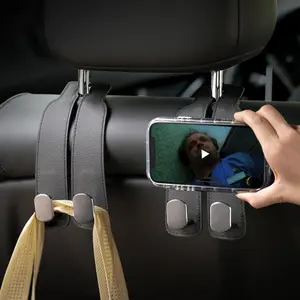 2 Buah Hanger Kursi Mobil Gantungan Barang Kait Kursi Mobil Mewah Kait Mobil Gantungan Mobil Kait jok Mobil Kait Logam