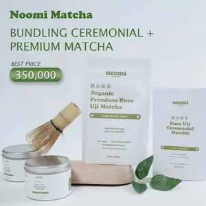[BUNDLLING] Premium Matcha + Ceremonial Matcha by Noomi Matcha | 100% Pure Matcha Powder