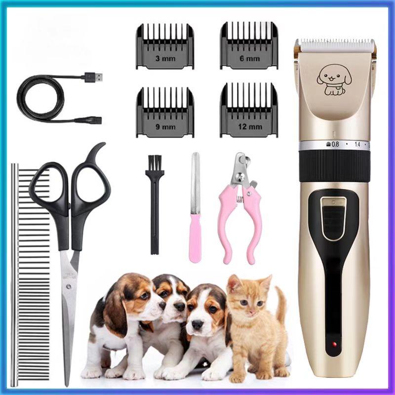 (Ready stock) Pet Hair Clipper Grooming Kit Animal Pet Shave - TikTok ...