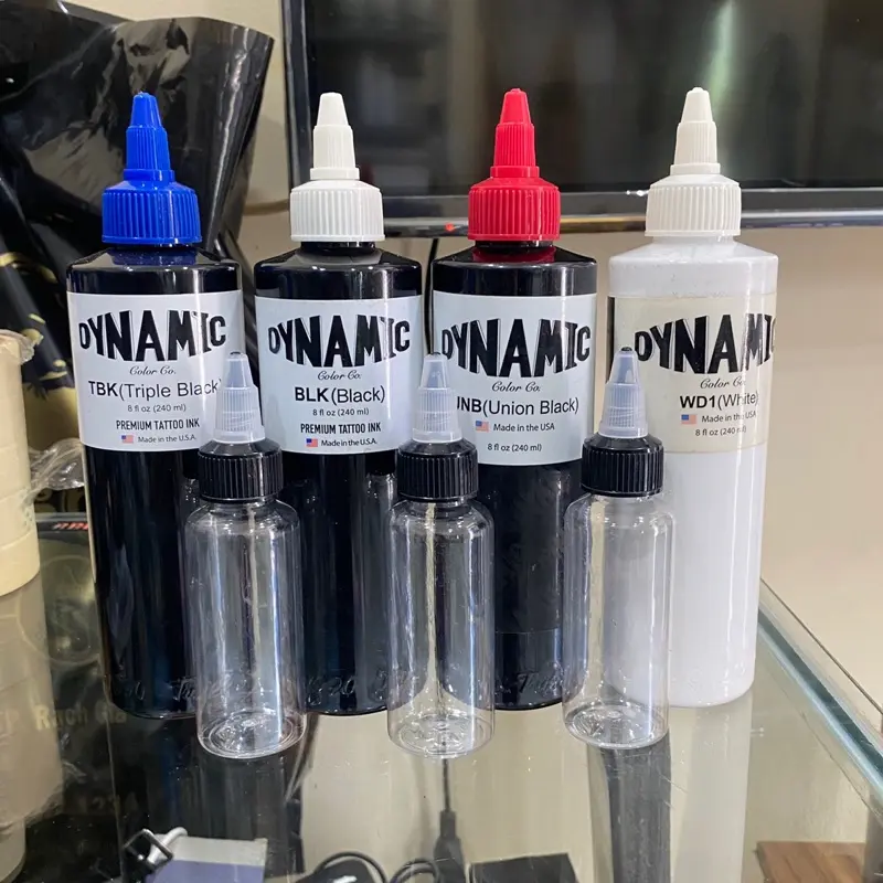 Mực dynamic tbk, blk , unb,  trắng wd1