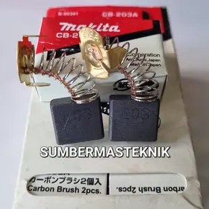 CARBON BRUSH MAKTEC MT240 CB203 ARENG MESIN CUT OFF 14" MAKTEC MT 240 Dapetin SEKARANG**