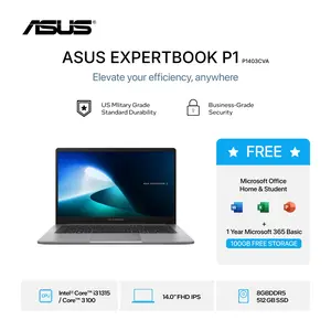 ASUS EXPERTBOOK P1403CVA I3 1315 / CORE 3 100 RAM 8GB 512GB W11+OHS