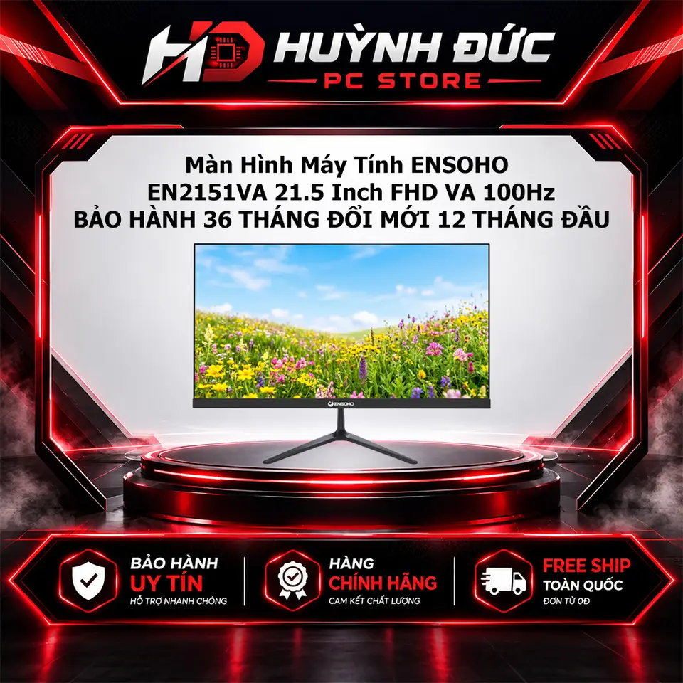 Màn Hình Máy Tính ENSOHO EN2151VA 21.5 Inch FHD VA 100Hz 5Ms-CHÍNH HÃNG
