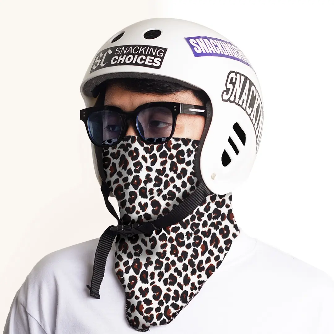 Scraf Bandana Leopard | Bandana Leopard | Scraf Skena | Slayer Leopard | Scraf - Bandana White V2 | Snackingchoices