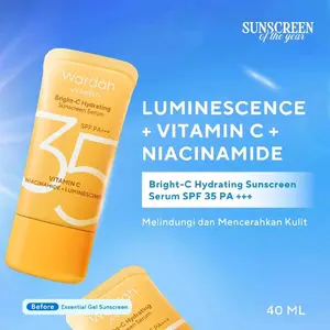 Wardah UV Shield Essential Sunscreen Gel SPF35-Sunblock Gel SPF 35 40ml