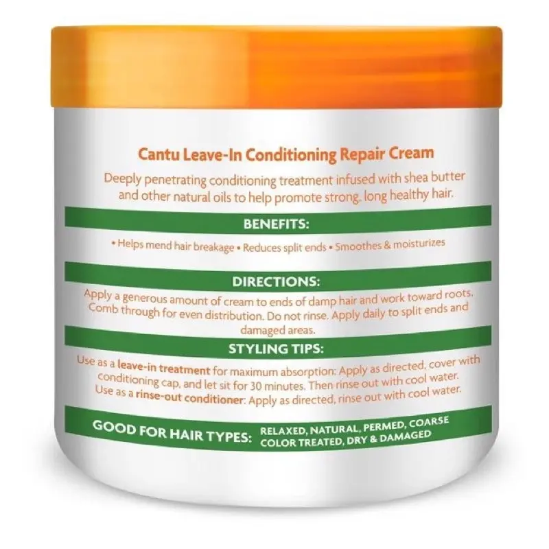 CANTU Shea Butter Leave-In Conditioning Repair Cream 1