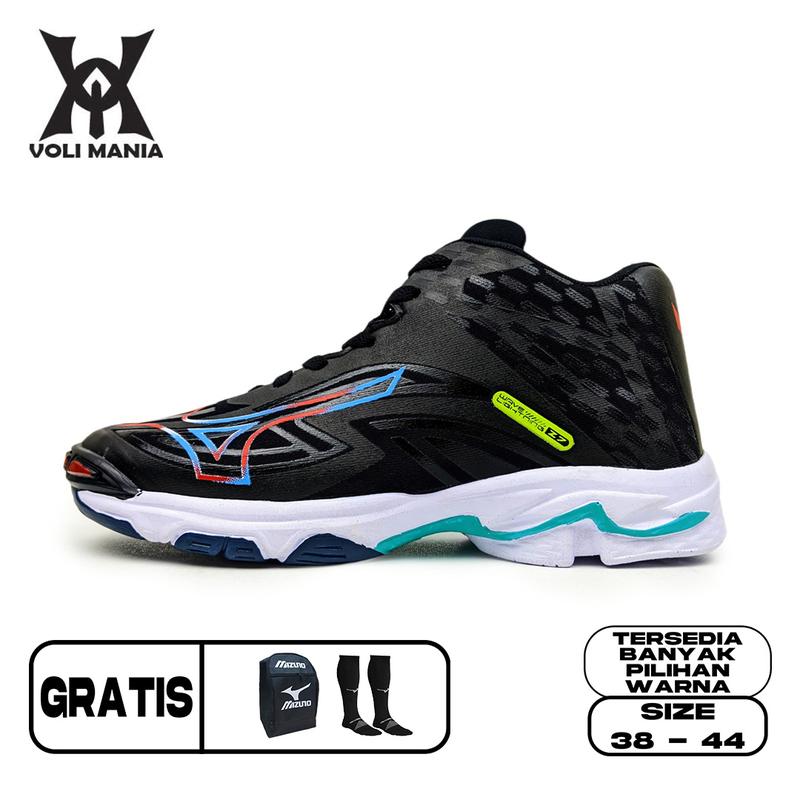 Sepatu Voli Mizuno Wlz 7 Wave Lightning Z 7 Pria Dan Wanita Unisex Sepatu Olahraga Size 36 - 43 2