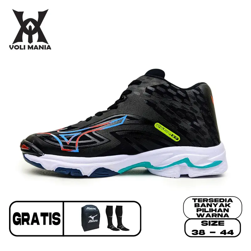 Sepatu Voli Mizuno Wlz 7 Wave Lightning Z 7 Pria Dan Wanita Unisex Sepatu Olahraga Size 36 - 43 1