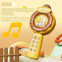 Gambar DONUT Mikrofon Bluetooth Edukasi Anak - Fitur Rekam Suara, Speaker Portable & Mainan Musik Interaktif - Hijau dari Habibi.mic Kota Administrasi Jakarta Timur 3 Tokopedia