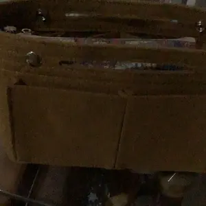 Tas dalaman wanita bludru magnet / Bag Organizer Brudu