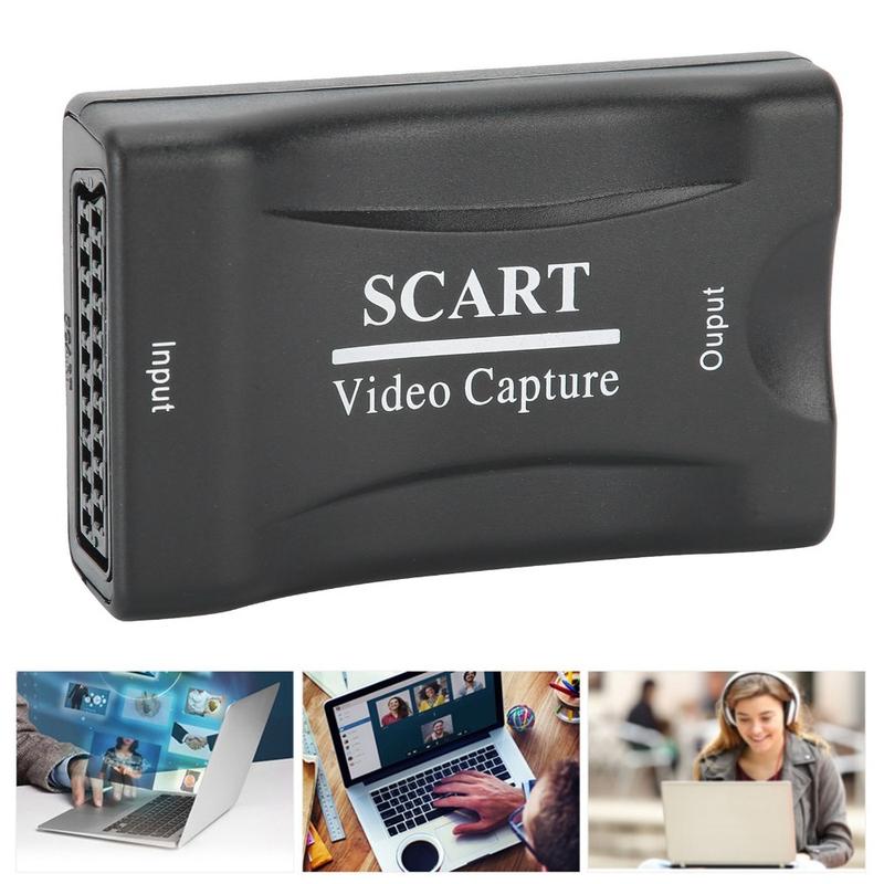 Đa chức năng Chuyên nghiệp Thẻ ghi hình SCART USB2.0 với phần mềm chỉnh sửa 3.5…