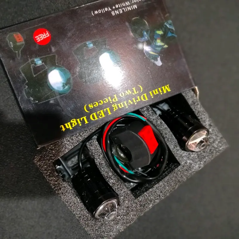 LAMPU TEMBAK LASERGUN LED D2 MINI OVAL 2 WARNA UNTUK MOBIL DAN MOTOR CAR & MOTORCYCLE 7
