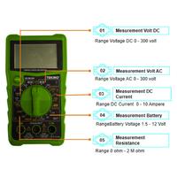 Gambar Tekiro Digital Multimeter Compact dari TEKIRO_NEW Kab. Serang 5 Tokopedia