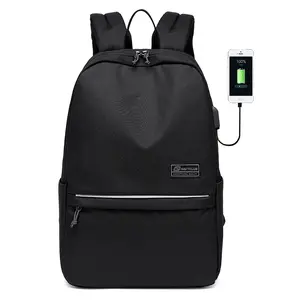 Navy Club Tas Ransel Laptop Kasual HIB - Backpack Daypack Tas Pria Wanita Canvas