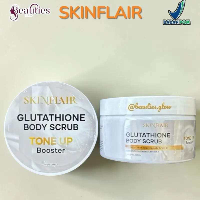 skinflair glutathione body scrub GLUTATHIONE BODY SCRUB TONE UP BOOSTER by Skinflair - Shop