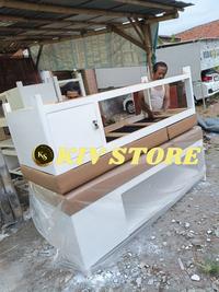 Gambar Bed Massage Matras Caramel Rangka Putih Kayu Jati Landa dari KIV STORE'S Kab. Tangerang 3 Tokopedia