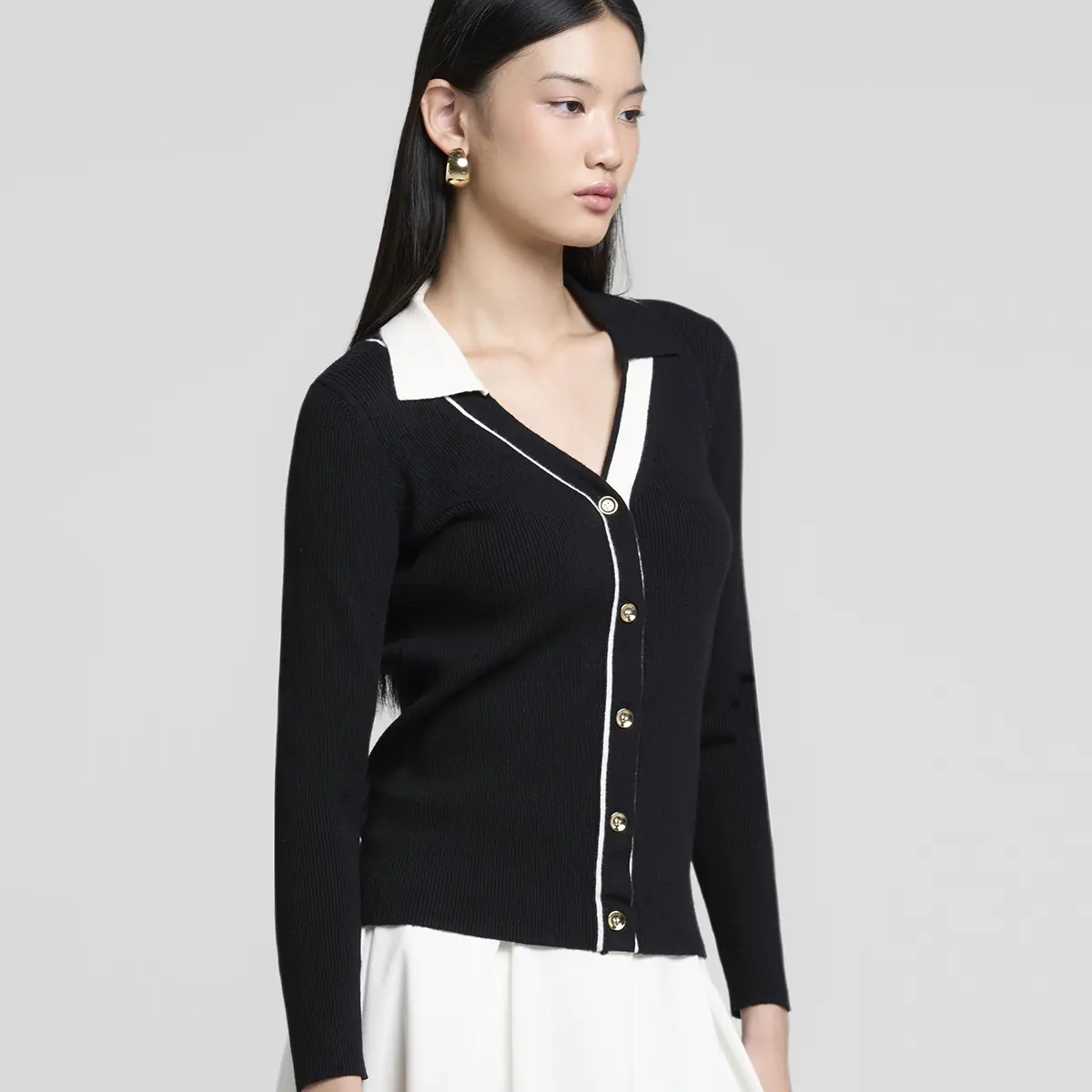 LOOKBOUTIQUESTORE - Theia Knit Cardigan | Atasan Wanita