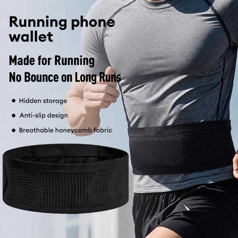 Túi đeo hông đựng điện thoại chạy bộ siêu nhẹ, unisex, kiểu dáng thể thao kín…