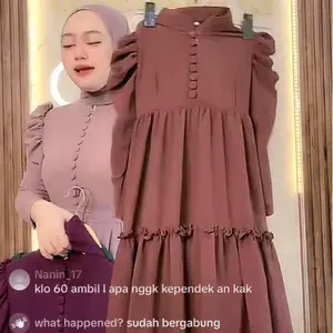 Azura Dress Anak Byintanshop - Ceruty Babydoll