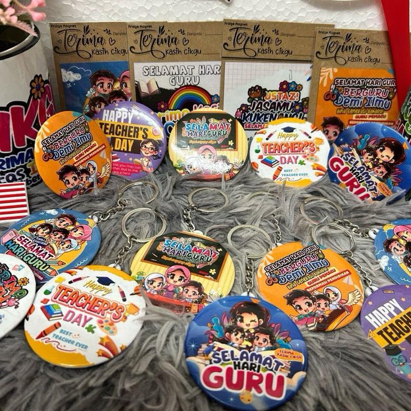 BUTTON BADGE GIFT HARI GURU 2025 - TikTok Shop Malaysia