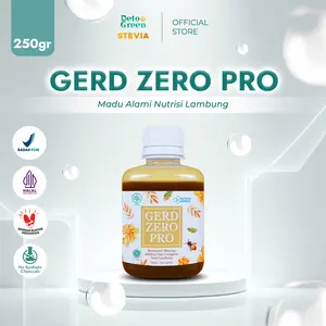 GERD ZERO PRO / GZP HONEY Madu Herbal Kemasan 250gram & 106gram GZP Honey