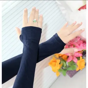 HANDSOCK TANGAN MUSLIMAH/MANSET TANGAN POLOS JEMPOL