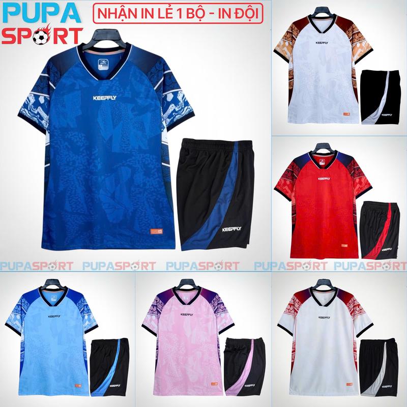 Bộ Đồ Thể Thao Không Logo KeepFly DEEP - Nhiều Màu Vải Mè Cho Nam Nữ Có In Tên Unisex Sport Top Quần Quần Áo Thun Thun Tập Thể Dục