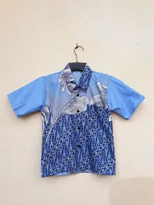 KEMEJA BATIK ANAK LAKI-LAKI 2-13 TAHUN SERAGAM BATIK