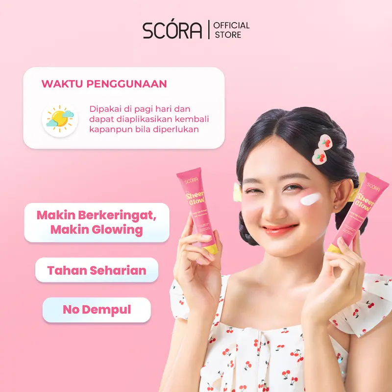 [Hero] PAKET GLOW ANYTIME-SCORA 5% Niacinamide Hydramoist Gel with Alpha Arbutin & Panthenol 45ML + SCORA Sheer Glow Tone Up Cream 30 Gr + SCORA Gentle & Soothe Micellar Cleansing Water 100 ml + SCORA Gentle Low pH Cleanser 6